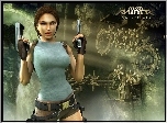 kobieta, broń, Tomb Raider Anniversary